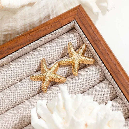 Starfish Stud Earrings