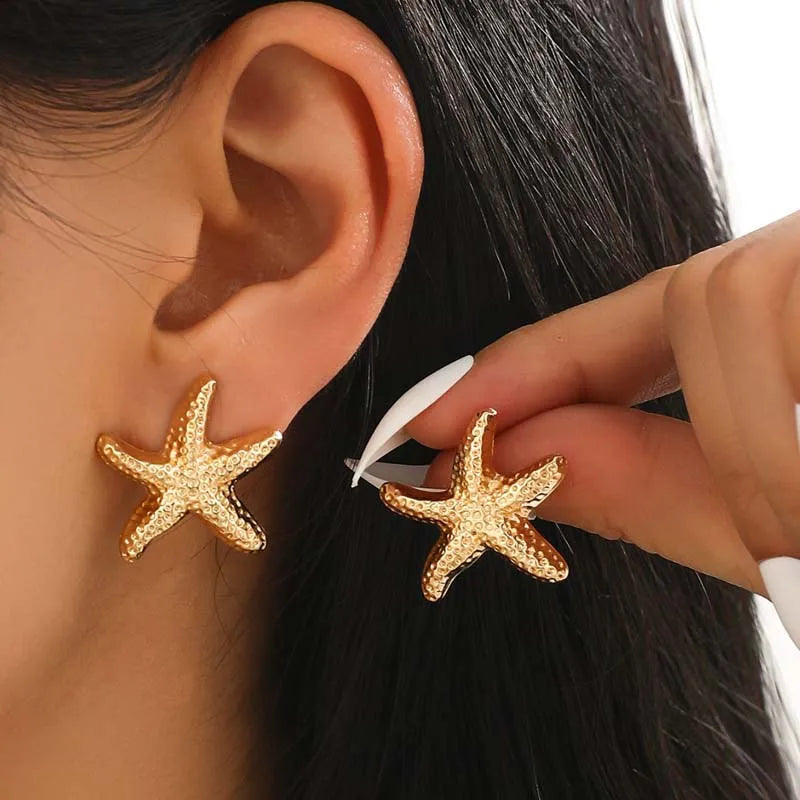 Starfish Stud Earrings