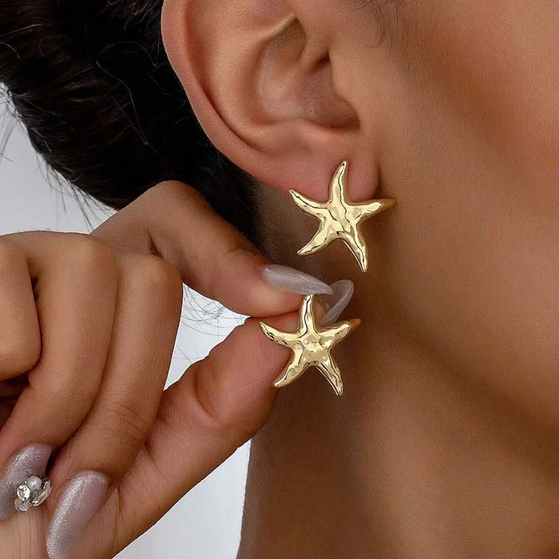 Starfish Stud Earrings